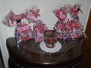 Little goodie bags for the girls <3