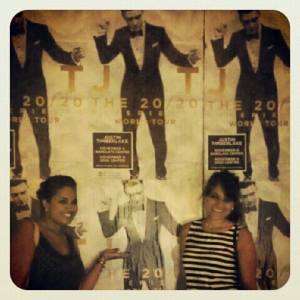 Posing w/ Our Man ;)