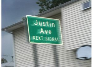 justin ave.
