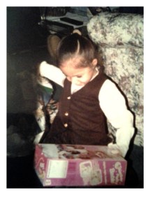 Always happy to open a new Barbie! (this one was "Slumber Party Barbie")