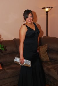 My prom dress circa 2009... I'm still tryna find an excuse to wear this again!