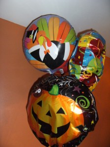 My god daughter loves her balloons!