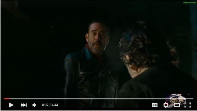 in front of rick and his breath sweeps right