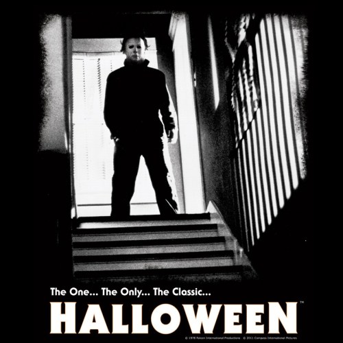halloween-michael-myers-stairs-w-logo-tee[1]