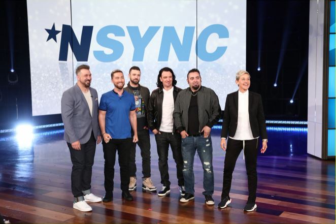 nsync on ellen